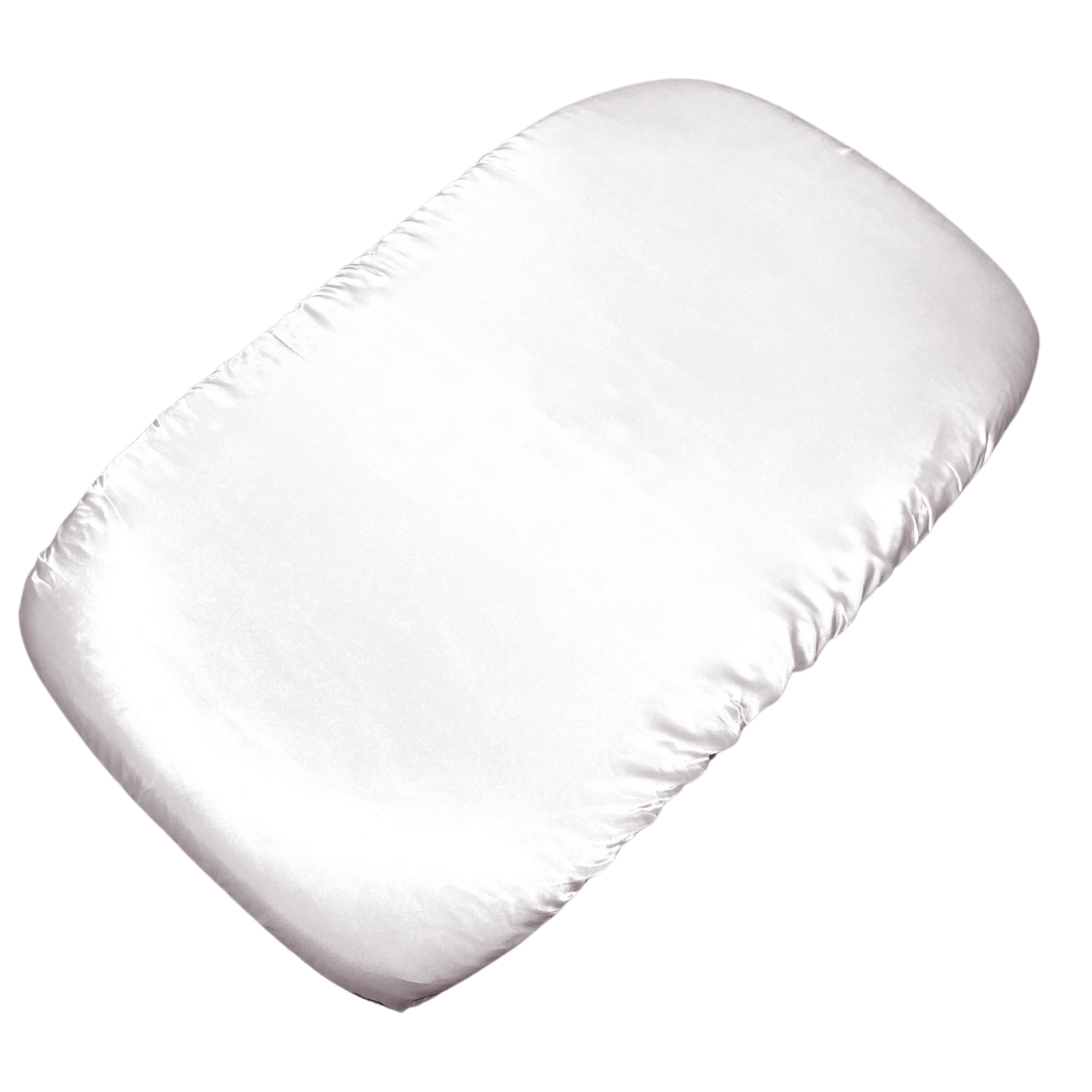 white-silk-satin-fitted-crib-sheet