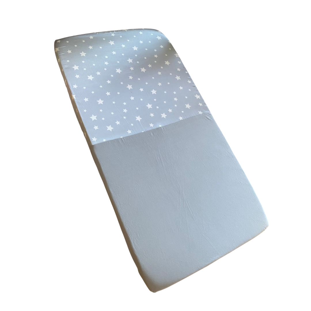 Cotbed fitted deals sheets 140x70cm